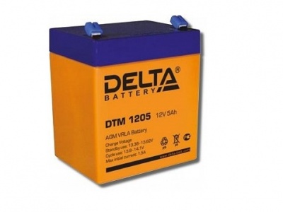 Аккумулятор Delta DTM 1205 12В, 5Ач в Волгограде