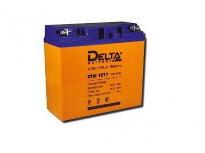 Аккумулятор Delta DTM 1217 12В, 17Ач в Волгограде