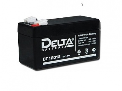 Аккумулятор Delta DT 12012 12В - 1,2А/ч  в Волгограде